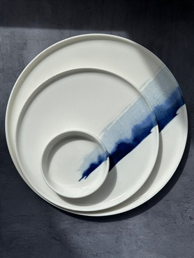 Тарелка d= 220 мм. Блю Вэйв
