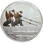 20 квача. Сокровища Санкт-Петербурга - Банковский мост. Малави. 2009 год