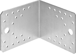 ЗУБР УК-2.0, 90 x 105 x 105 x 2 мм, цинк, крепежный уголок (310126-90-105)