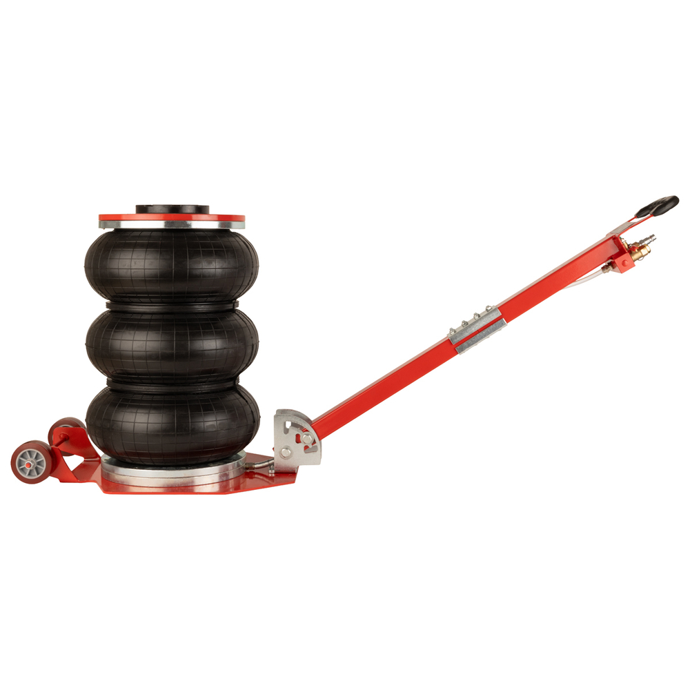 WDK-81813D Домкрат пневматический подкатной 5 т, 145-440 мм, с регулировкой угла наклона рукояти