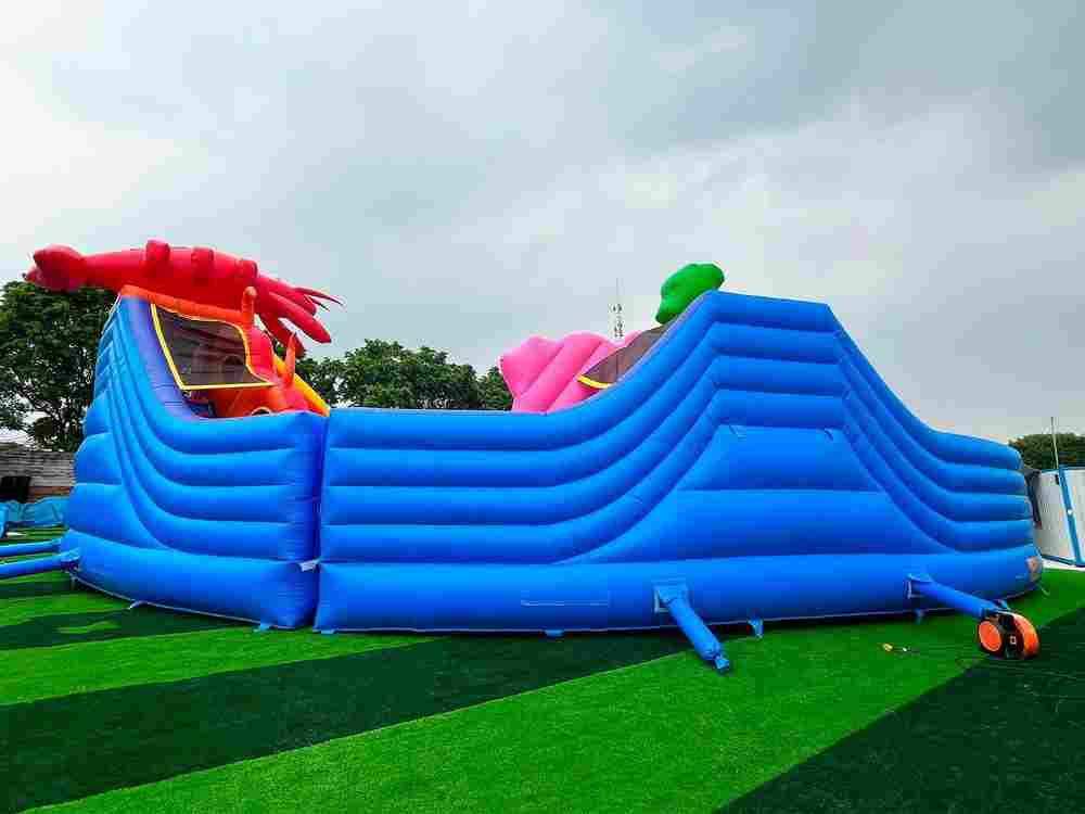 Надувной аквапарк «Аквасфера», без бассейна, 25*22*7,3 м