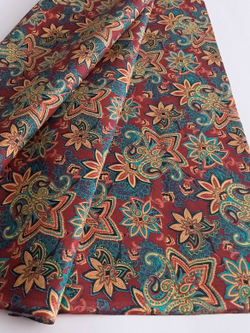 Ткань бязь плательная, рис. " Восточные мотивы", ширина 150 см, арт. 912