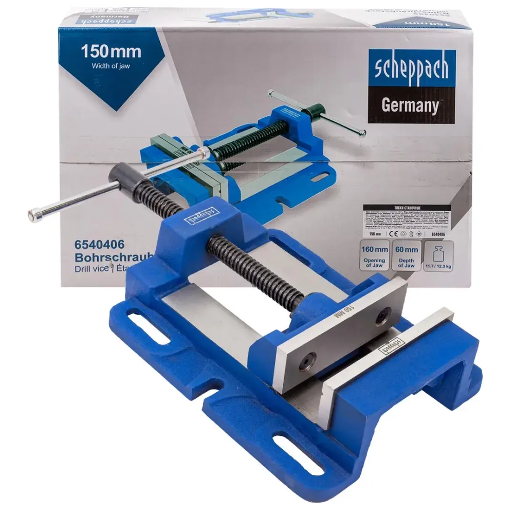 Тиски станочные 150мм Scheppach Sch-6540406