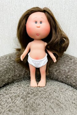 УЦЕНКА Кукла Nines виниловая 23см Little Mia без одежды (3199W2)