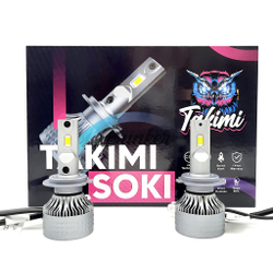 Светодиодные автомобильные LED лампы TaKiMi Soki H7 5500K 12/24V