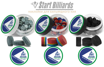 Улучшенные наклейки Startbilliards. Пополнение ассортимента Фабрики «Старт»