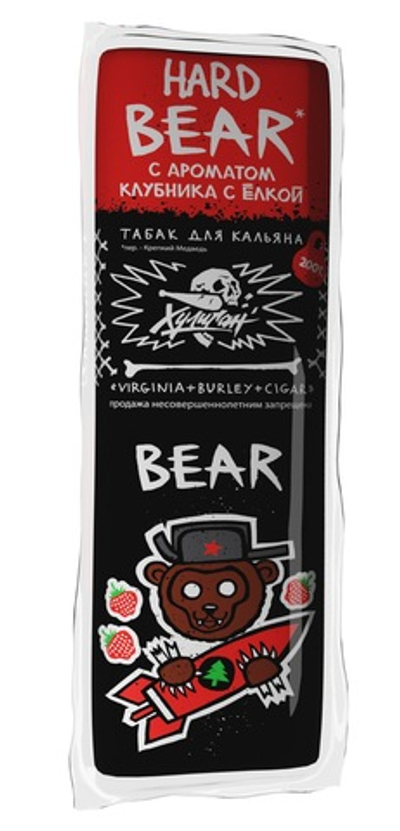 Хулиган Hard - Bear (Клубника с ёлкой), 200 гр (м)