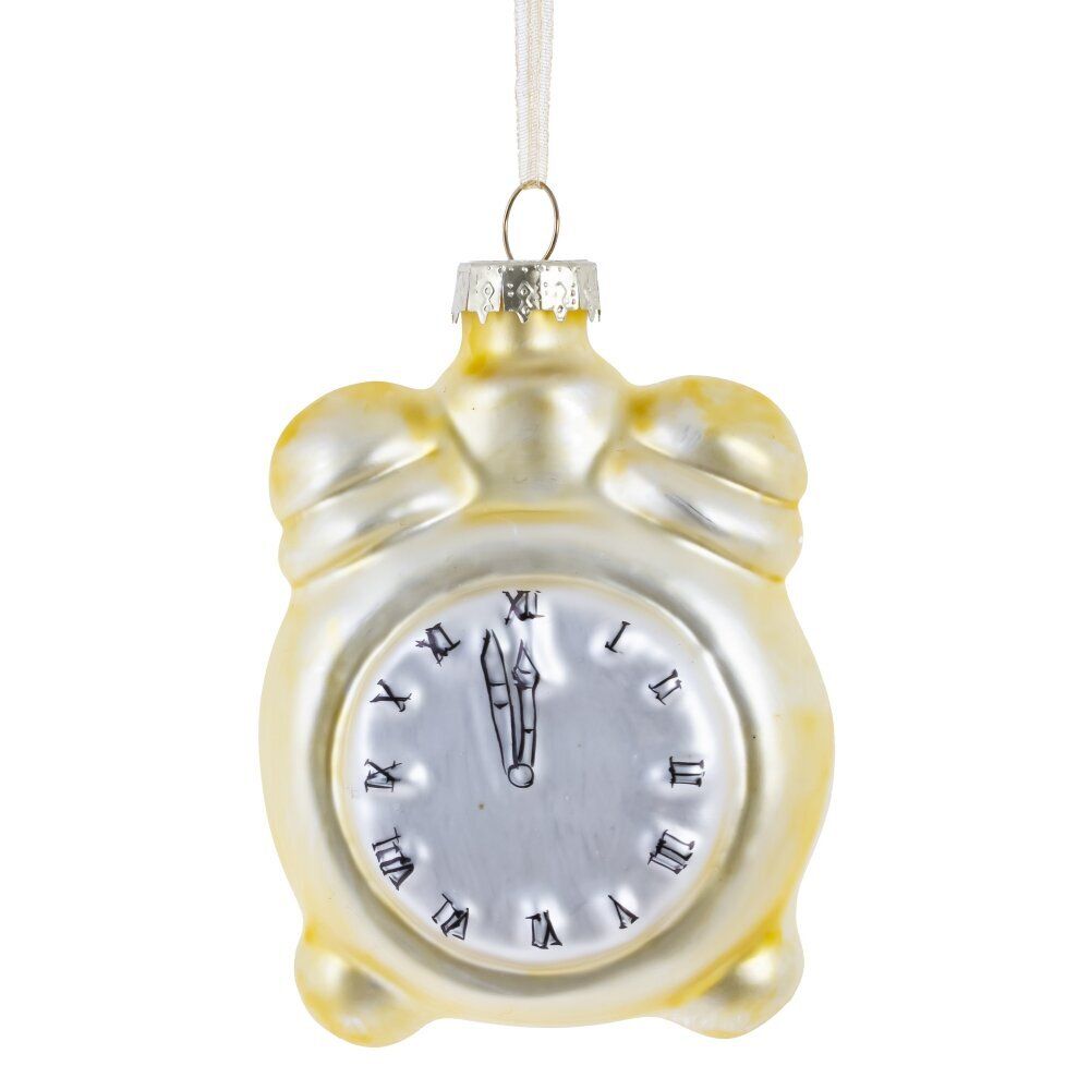 GAEM Украшение новогоднее "Будильник", L7 W6,5 H10,5 см