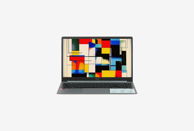 Ноутбук 15.6" TECNO AMD Ryzen 5 7430U 2.3 ГГц 16 ГБ LPDDR4 AMD Radeon Graphics Tecno Megabook T15DA