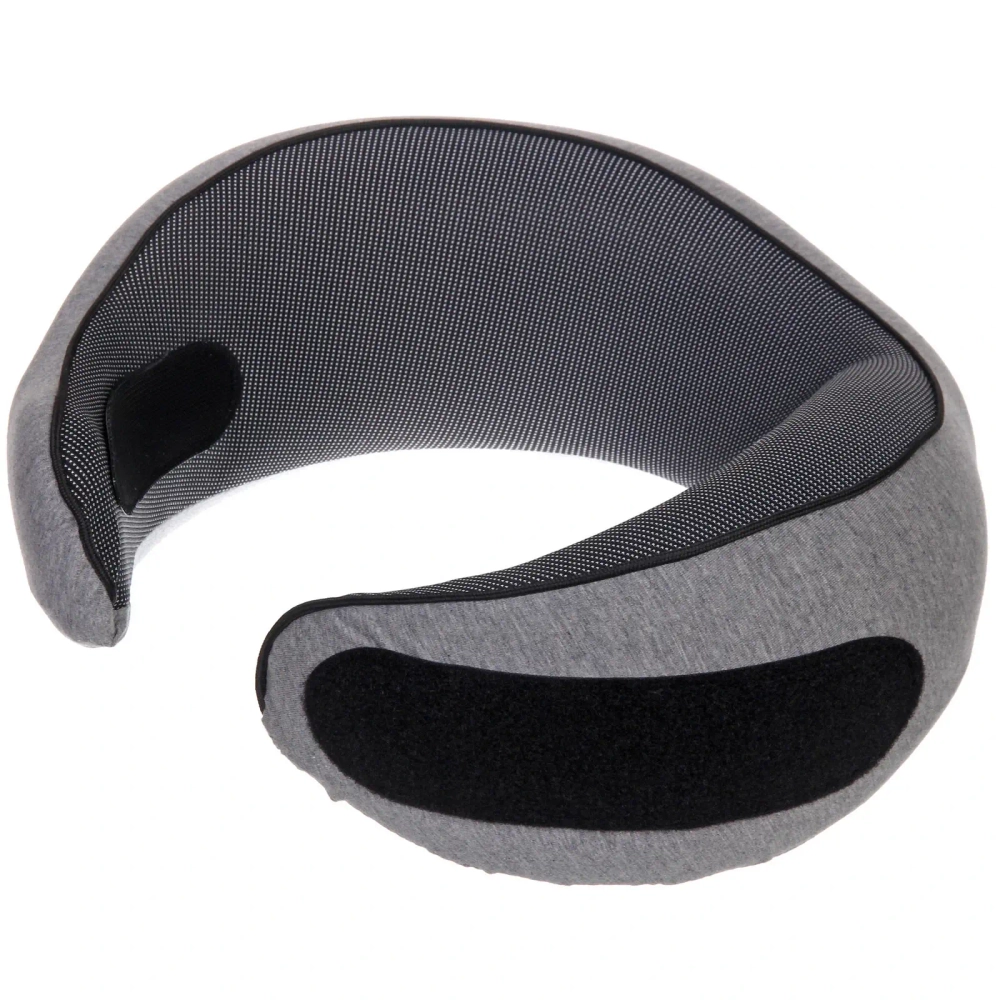 Подушка дорожная «TRIP - Sleep», мемори-эффект, цвет графит