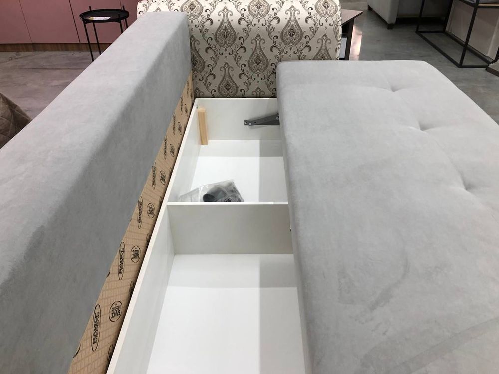 Диван "Палермо" (Ultra smoke/Армани-2602, 3 категория),