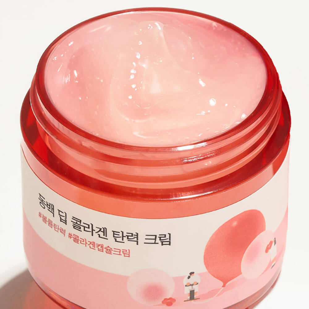 Round Lab Camelia Deep Collagen Firming Cream Укрепляющий коллагеновый крем с камелией