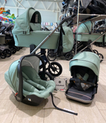 Коляска детская RANT "FLEX PRO" (3в1) RA075 Green (2023)