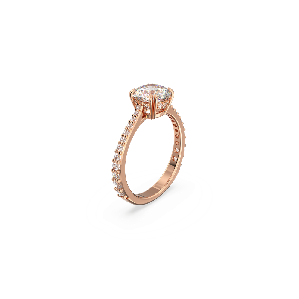 CONSTELLA:RING RND M WHITE/ROS 55