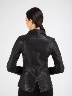 Кожаная куртка демисезонная косуха