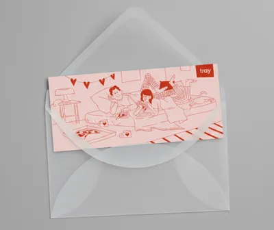 Электронный сертификат, влюблённым