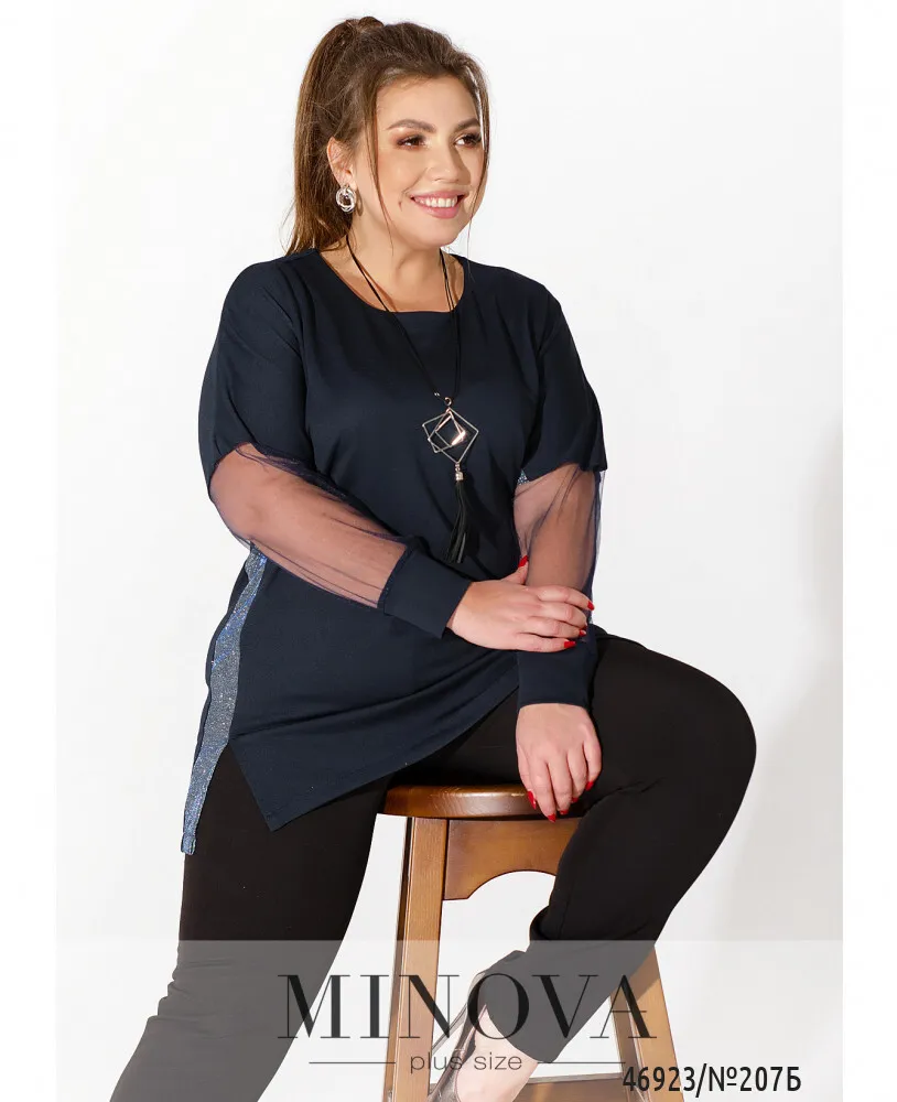 Кофточка 207Б-синий Minova