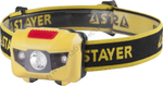 STAYER 1Вт, 3хAAA Налобный фонарьMAXLight (56568)