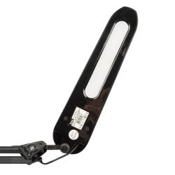 TLD-524 Black-8W-Светильник настольный на струбцине-LED-500Lm-4500K-Dimmer-Цвет-черный
