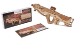 Штурмовая винтовка USG-2 от Wood Trick - деревянный конструктор, 3D пазл, Сборная механическая модель, стреляет пульками