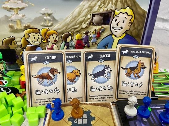 Настольная игра Fallout. Shelter