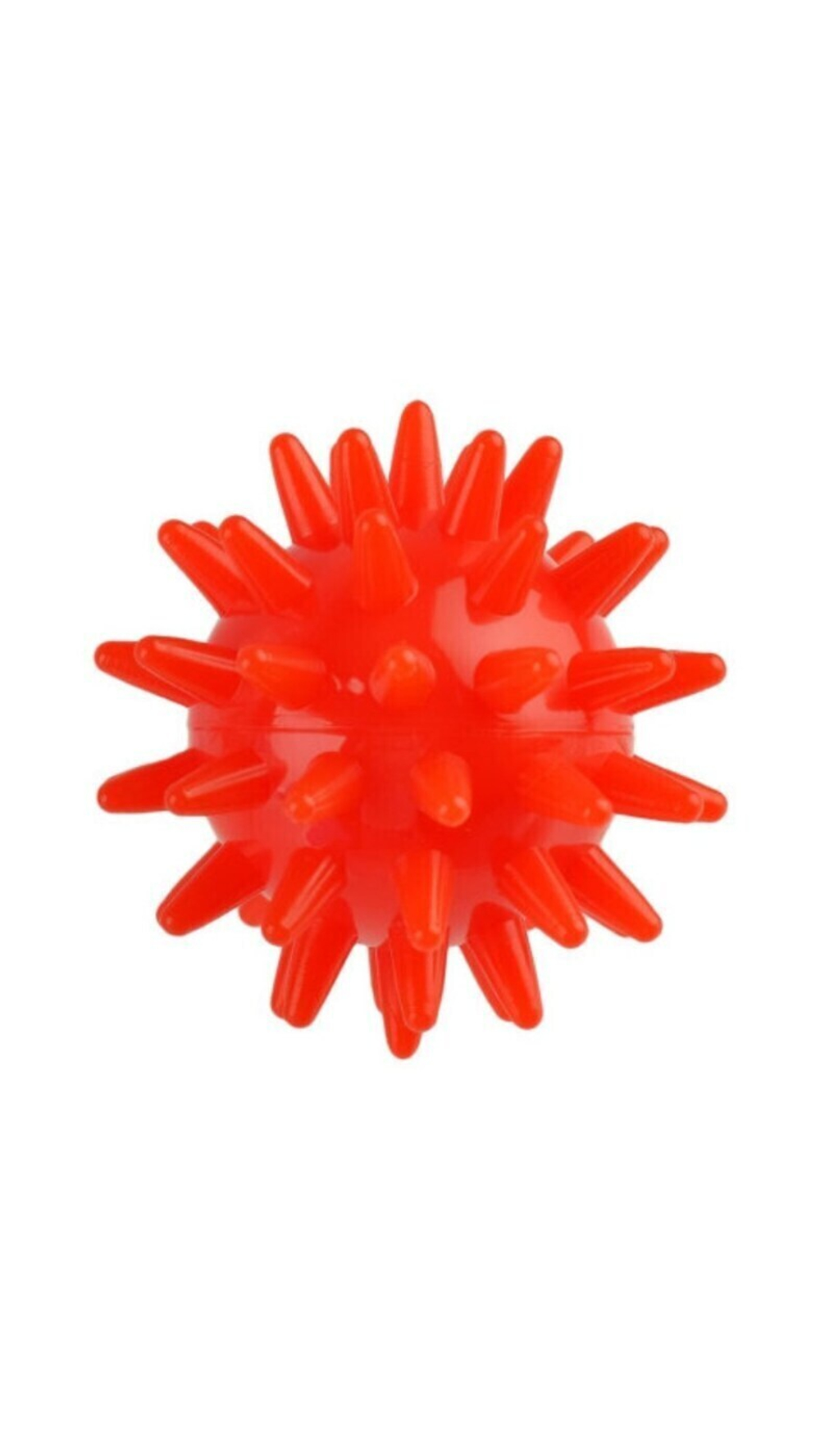 Watermelon Мяч массажный жесткий с шипами "Ёжик" 7 см, мячик массажный, игольчатый, для детей и взрослых, мяч для МФР