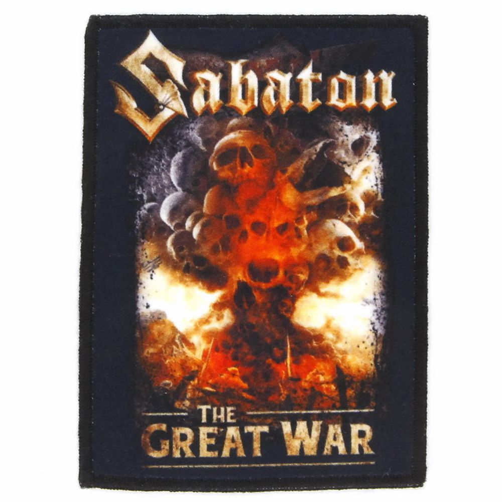 Нашивка Sabaton The Great War черепа (981)