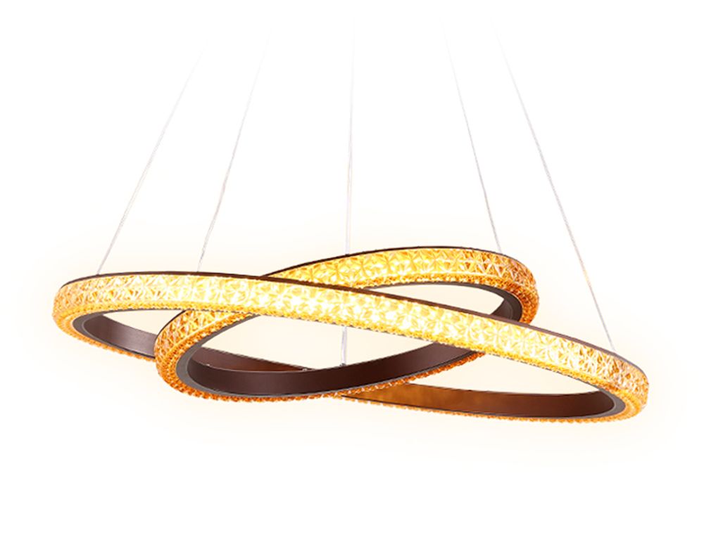 Ambrella Подвесной светодиодный светильник с пультом Crystal FF11