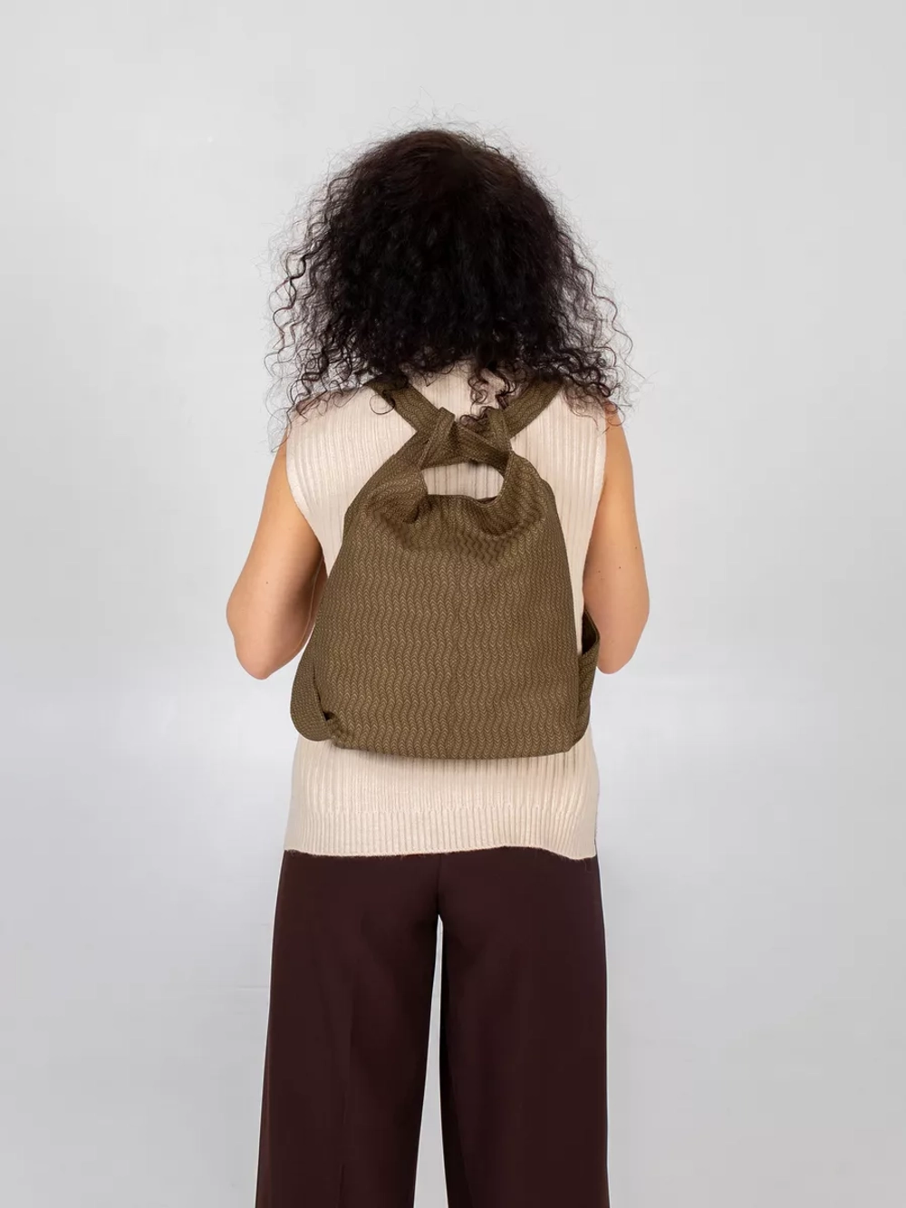 Сумка рюкзак через плечо большая трансформер