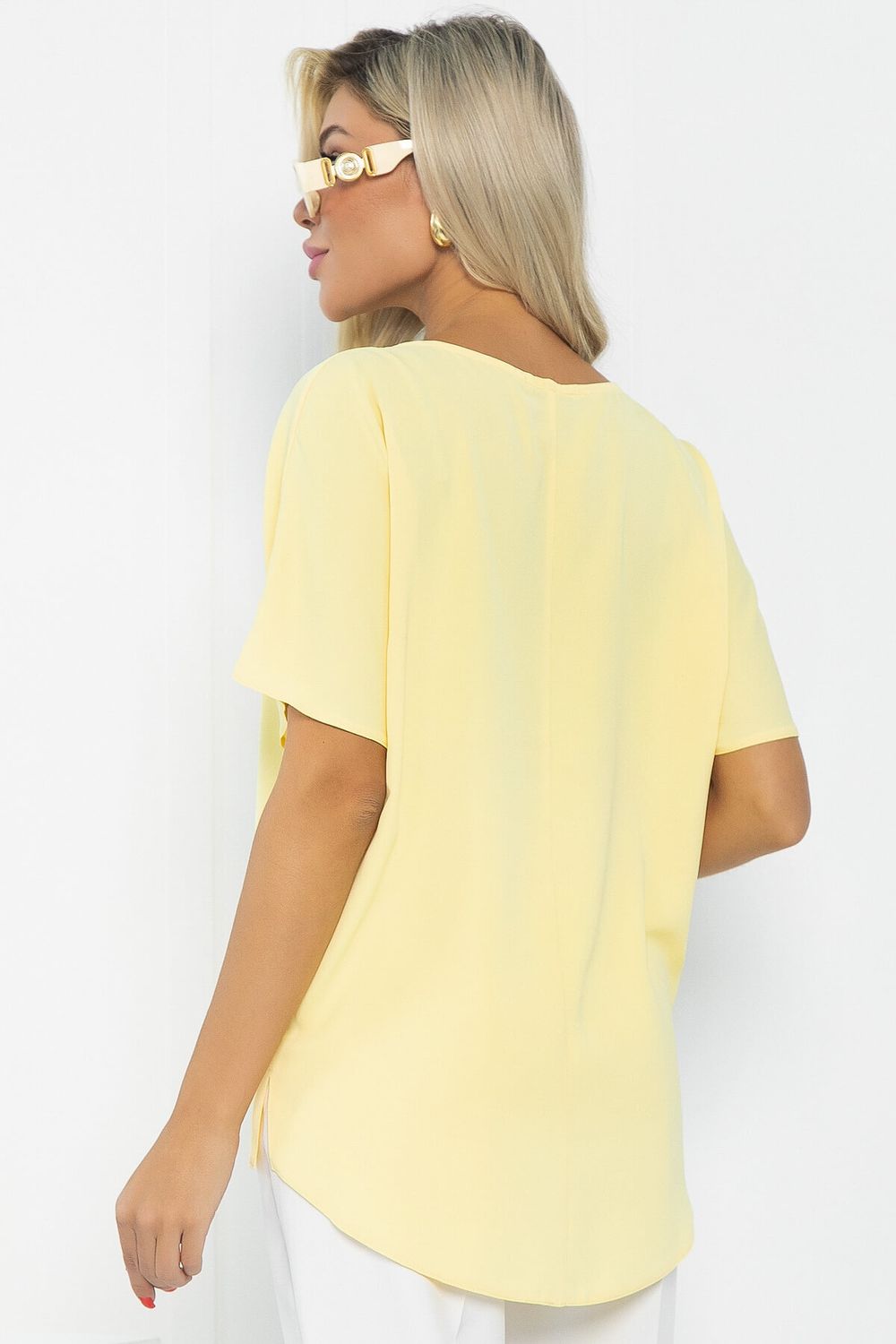 Блуза Морган НЬЮ (светло-желтая) Б12980-16М LT Collection