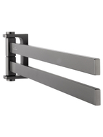 Полотенцедержатель поворотный WONZON & WOGHAND ECLIPSE, Темный графит (WW-9131-GM)