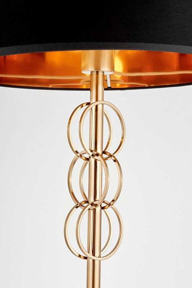 Торшер Lumina Deco Azzaria LDF 5523 GD+BK