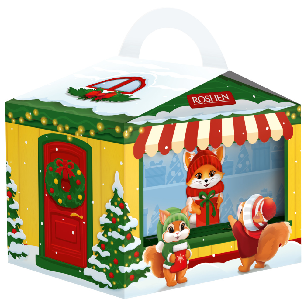 Новогодний подарок Roshen Новогодняя Ярмарка 525 гр