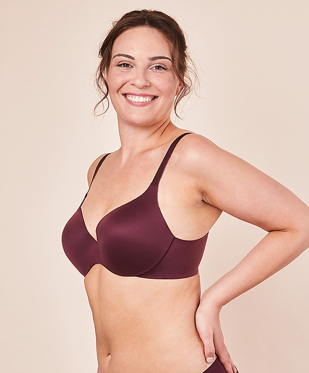 Бюстгальтер t-shirt Royal Fit бордовый