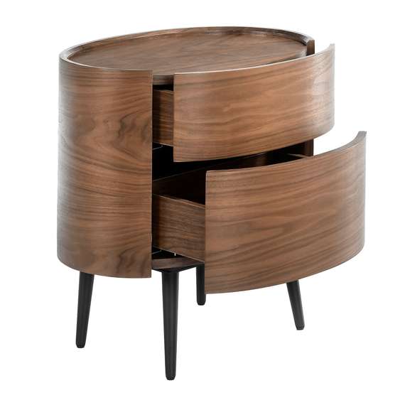 Овальная прикроватная тумбочка Angel Cerda 7074