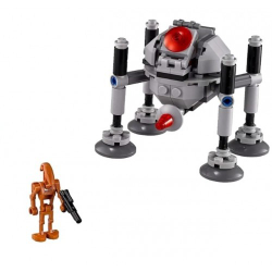 LEGO Star Wars: Самонаводящийся дроид-паук 75077 — Homing Spider Droid Microfighter — Лего Звездные войны Стар Ворз