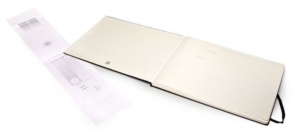 Блокнот для акварели Moleskine Classic Large 130х210мм 72стр твердая обложка черный (ARTMM804)