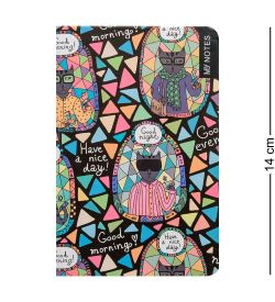 BM-22/2 Блокнот мал. «Богемные коты» (твердая обложка)