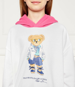 Худые BEAR HOODIE-KNIT POLO RALPH LAUREN - белый(926018)