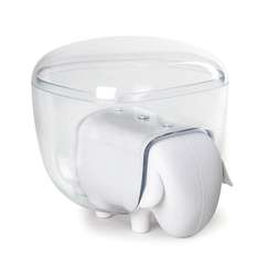 Держатель для ватных дисков sheep белый-прозрачный