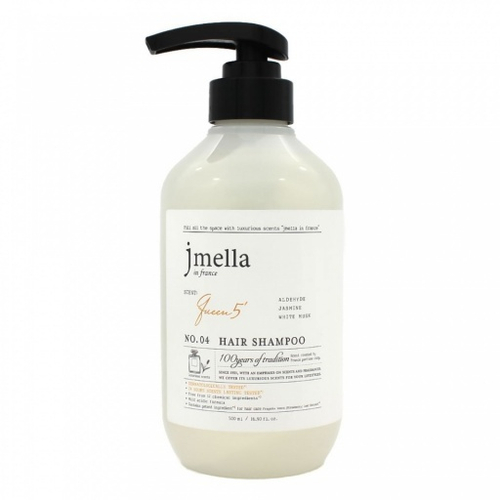 JMELLA Шампунь для волос "Альдегид, жасмин, белый мускус"- IN FRANCE QUEEN 5' HAIR SHAMPOO ,500 мл