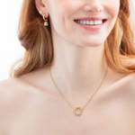 Колье Coeur de Lion Crystal-Gold 2056/10-1816