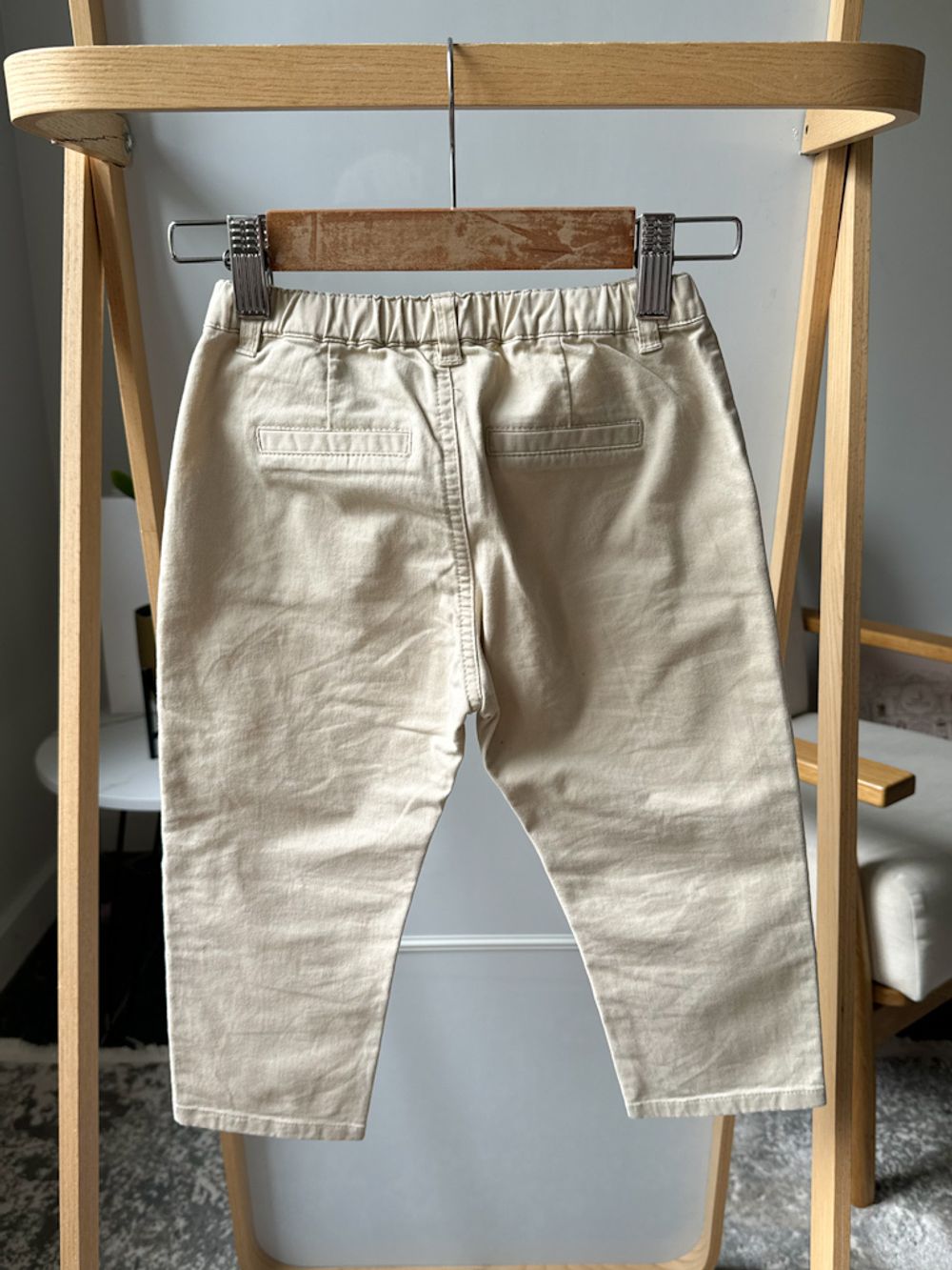 Хлопковые брюки Moschino, 92