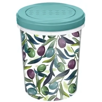 Банка для продуктов пластиковая 1л Asti» зеленый