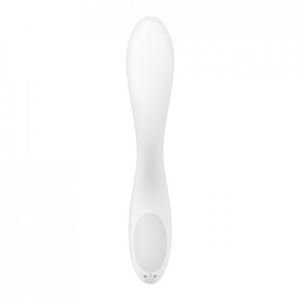 Вибратор с стимуляцией точки G Satisfyer Rrrolling Pleasure белый
