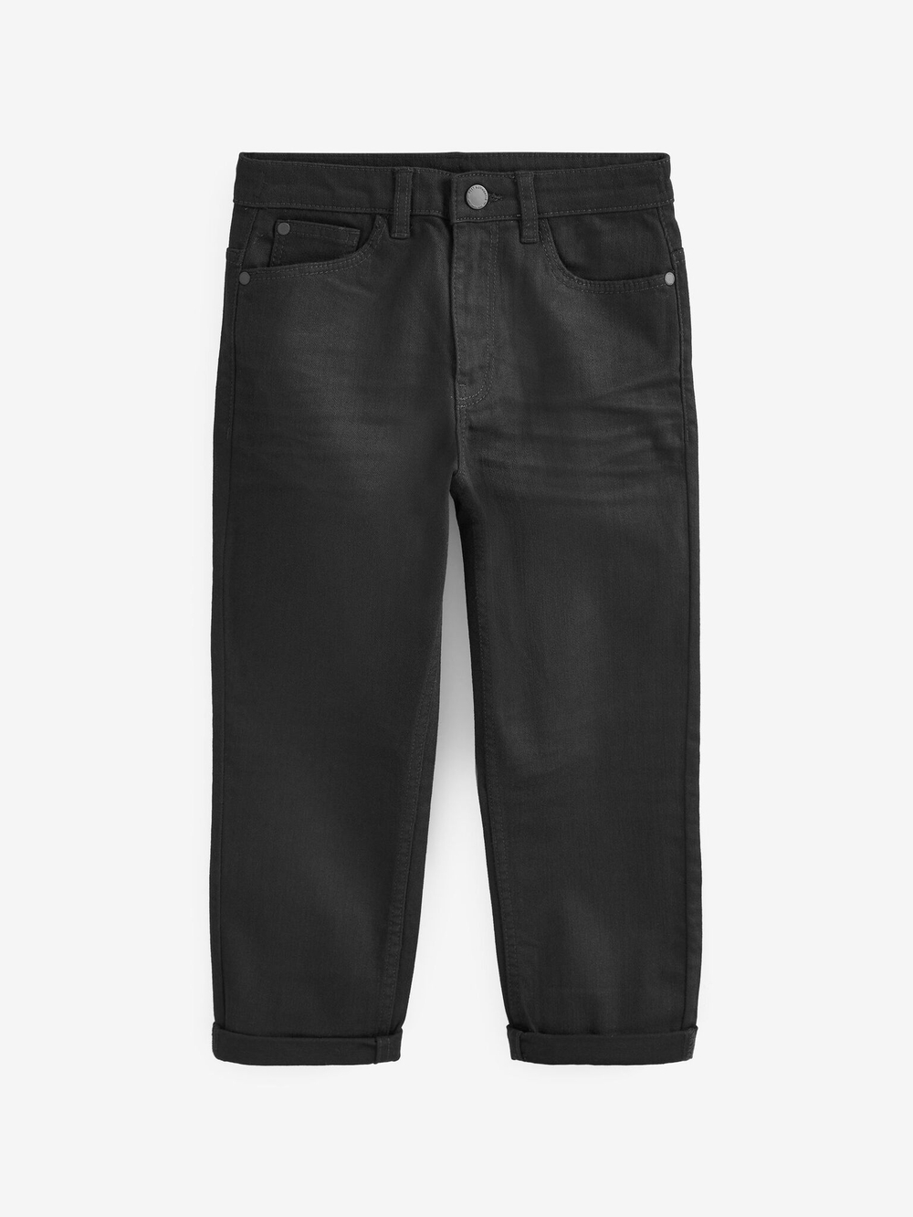 Джинсы стрейч для мальчика Next U73-218, Черный