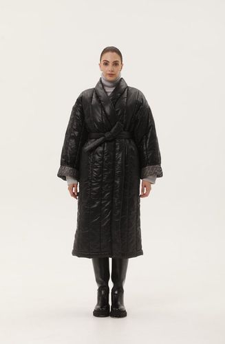 Пуховик - Кимоно удлинённый