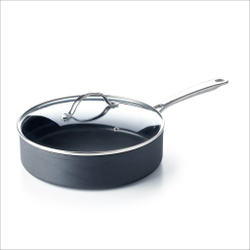 Сковорода 24см глубокая с крышкой Brabantia Chrome