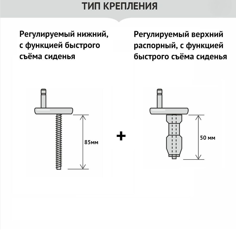 Сиденье д/унитаза  WAVE W-V-4dml  slim дюро/лифт/съем БЕЛЫЙ глянец (S20,Shift,Integra Square) 16