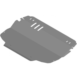 Защита ALFeco картера двигателя и кпп для Audi A3 07.2011-2012, V-все (сталь 2 мм) арт.ALF3031st